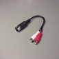 Preview: AUX Adapterkabel für B&O - 2x Cinchkupplung