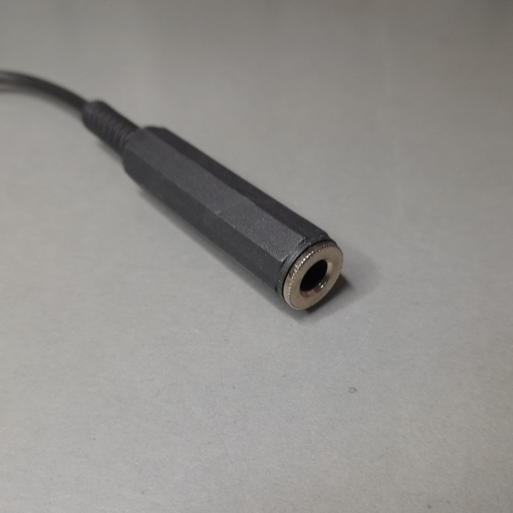 Adapter DIN 3polig auf Klinkenkupplung 6,3mm